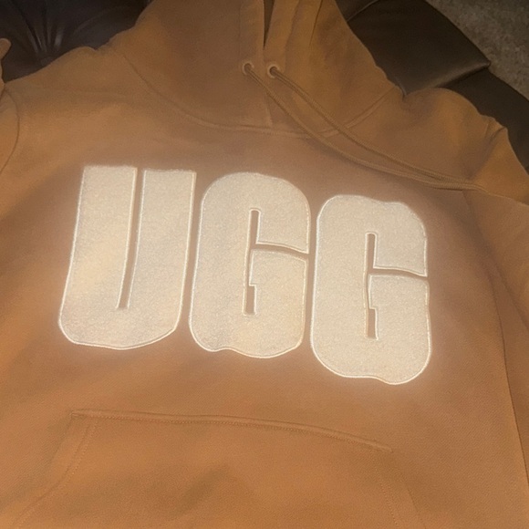 UGG Tan Hoodie Sweater - Picture 3 of 3